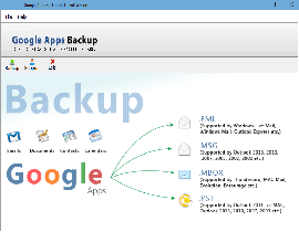 google apps mailbox backup software