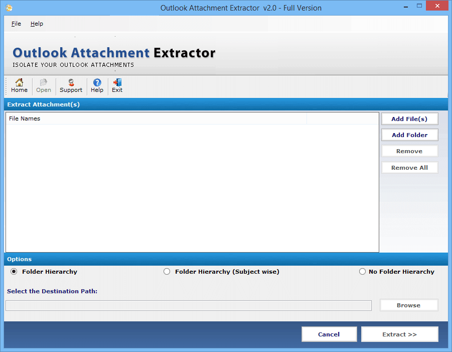 Outlook Email Attachment Extractor